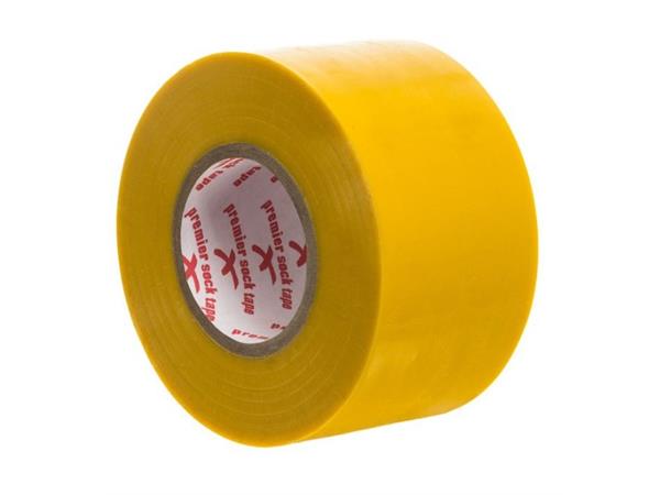 Premier Sock Tape 38MM YEL Bred tape til nedre del av leggbeskytter 