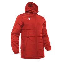 Gyor Padded Jacket RED M Vattert klubbjakke - Unisex