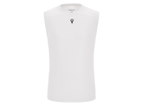 MP151 Hero SL Shirt WHT L Armløs T-skjorte i bomull- Unisex 