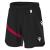 Shen Eco Match Day Shorts BLK/RED S Teknisk shorts i ECO-tekstil - Unisex 